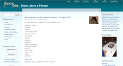 Desktop Screenshot of giocozona.org