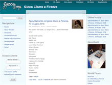 Tablet Screenshot of giocozona.org